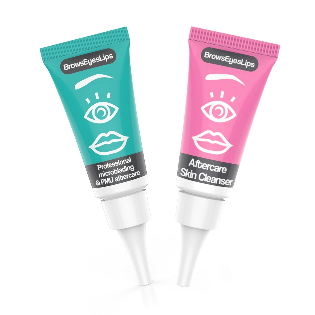 BrowsEyesLips Aftercare & Cleanser Combo