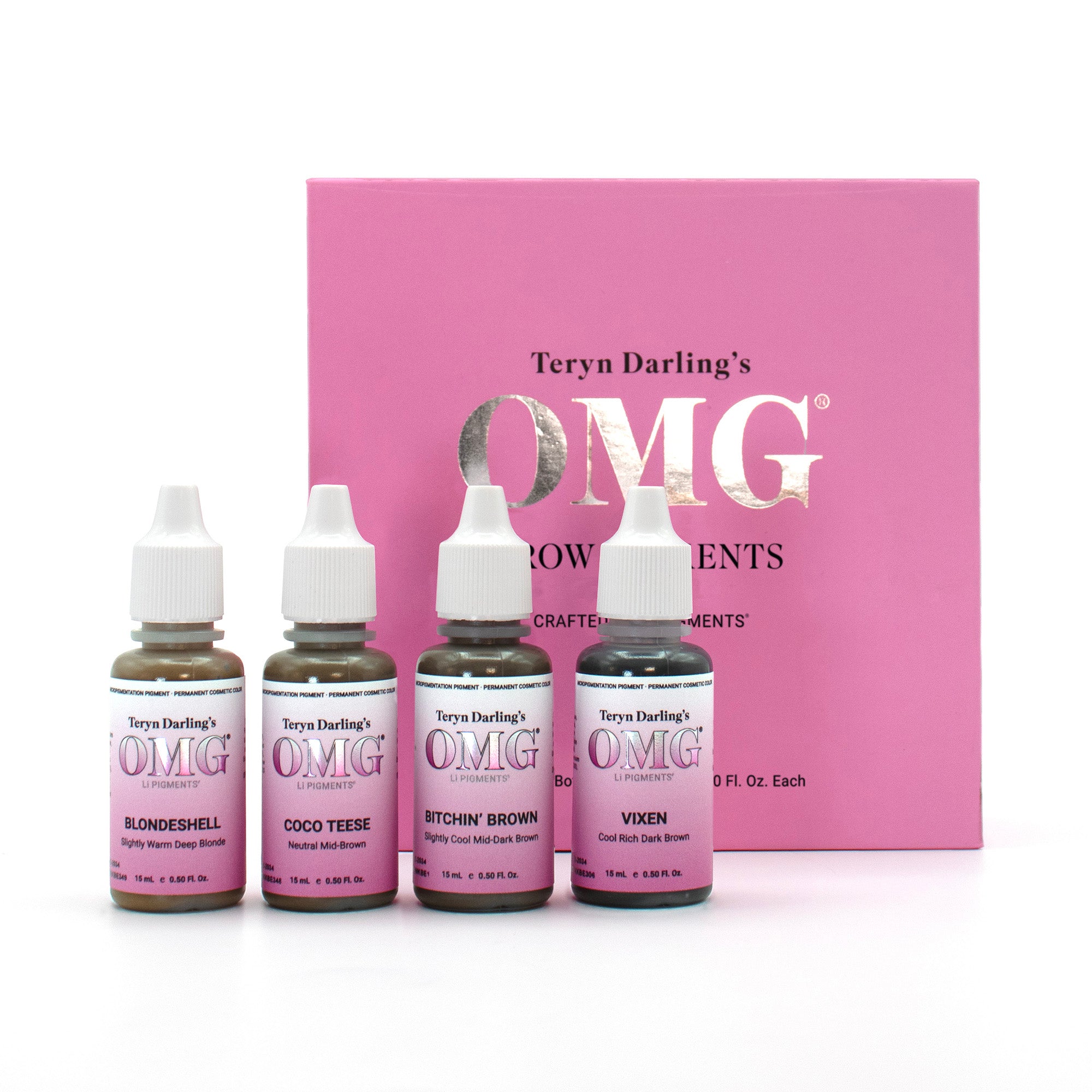 OMG® Brow Pigment Set - PRE ORDER NOW