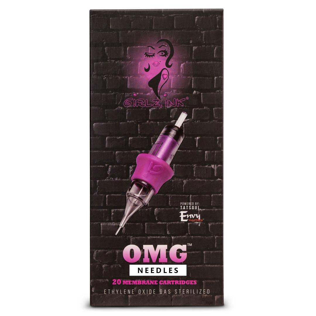 Girlz Ink "OMG  Needles™" - 14 Round Shader #8