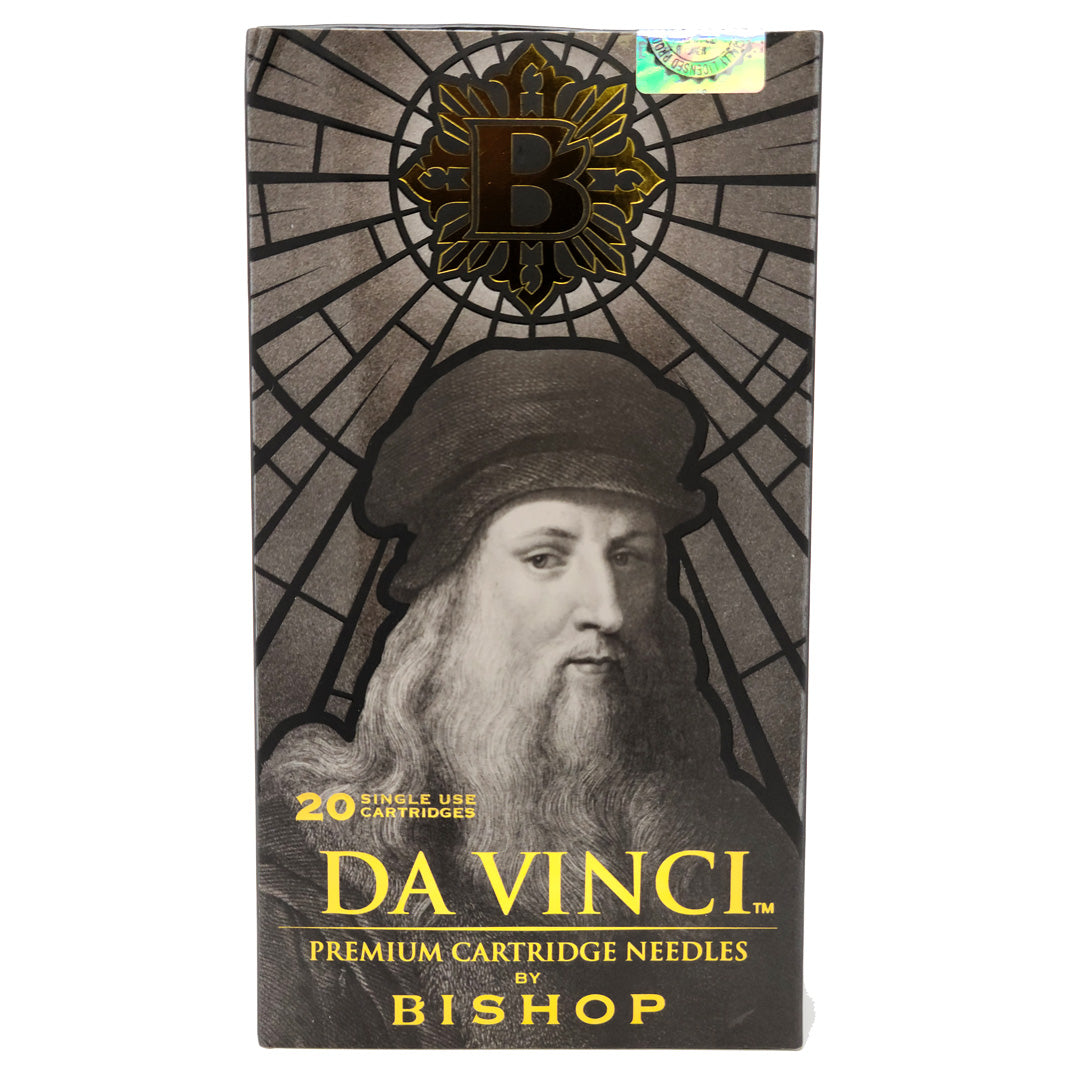 Bishop Da Vinci Cartridge Needles - 9 Curved Magnum (Size 12)