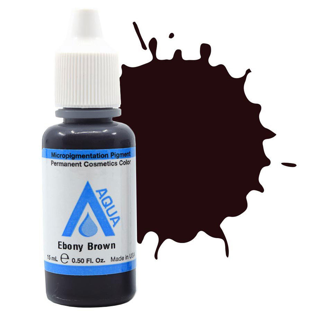 Li Pigments Aqua - Ebony Brown 15ml