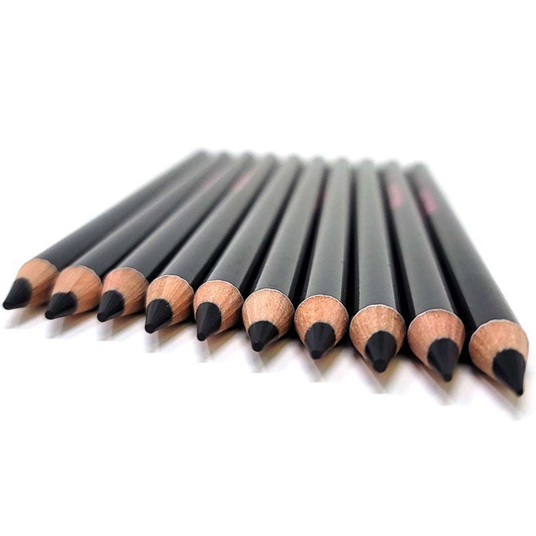 Girlz Ink Eyebrow Drawing Pencils Soft Black (10 PACK)