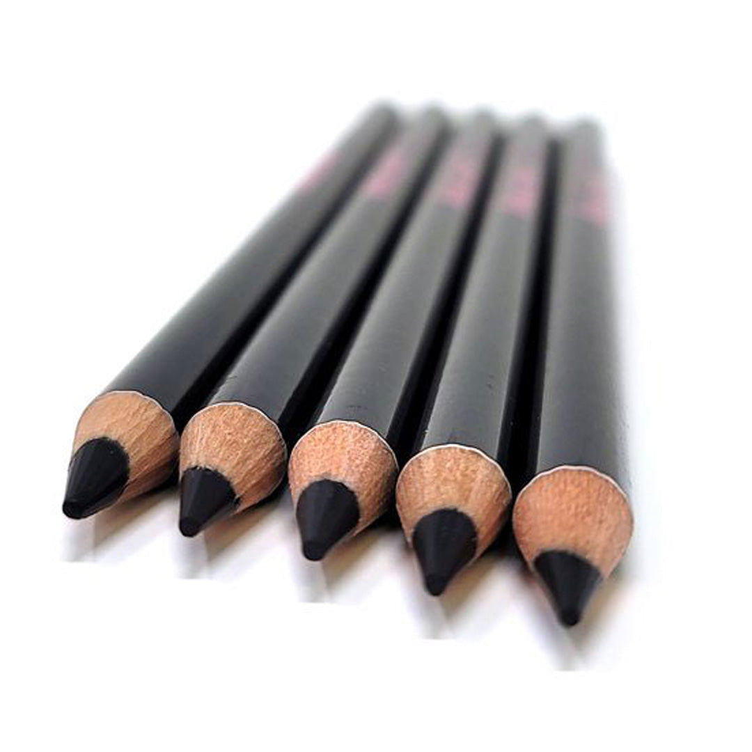 Girlz Ink Eyebrow Drawing Pencils Soft Black  (5 PACK)