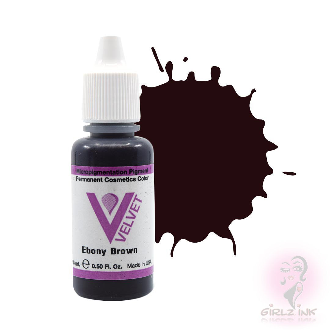 Li Pigments Velvet - Ebony Brown 15ml